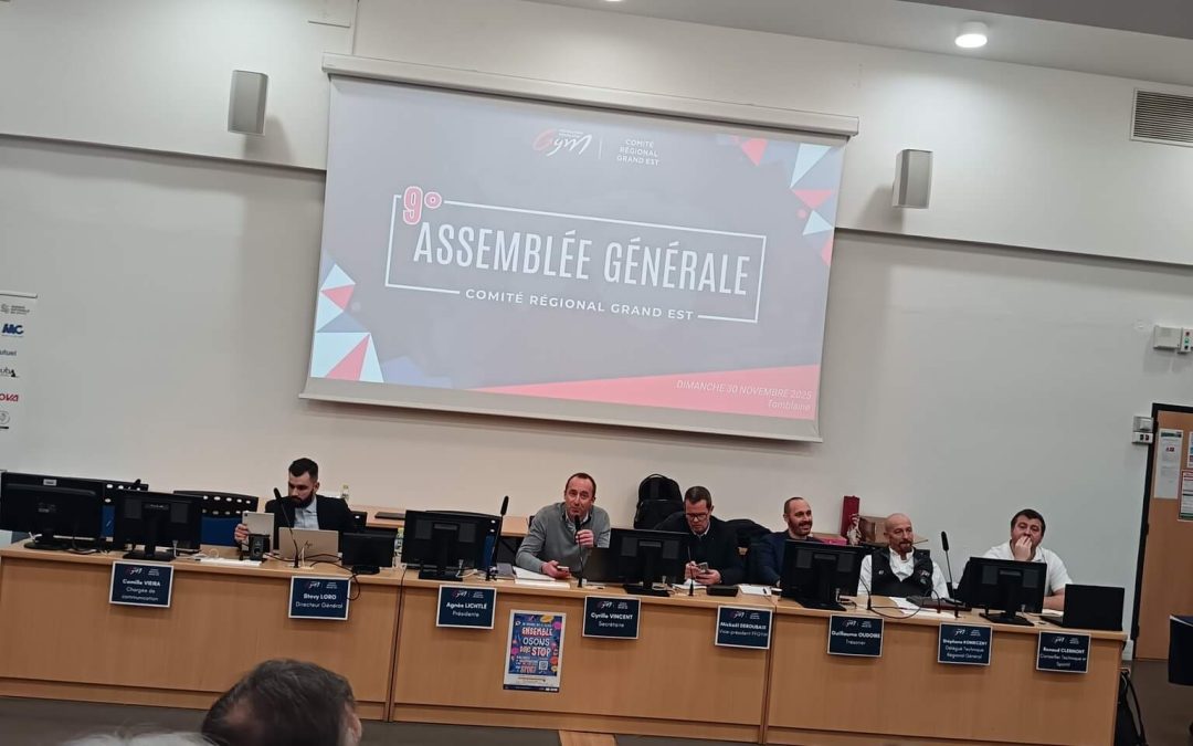 Novembre 2025 : Le club forme ses bénévoles !